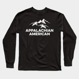 Appalachian American Long Sleeve T-Shirt